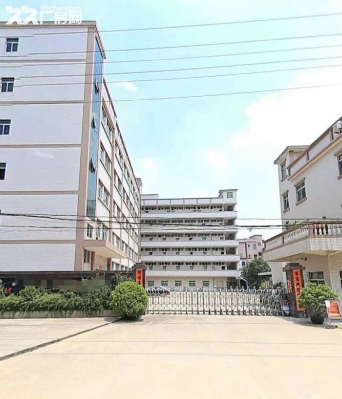 原房东直租 寮步镇凫山村标准厂房一楼1360平