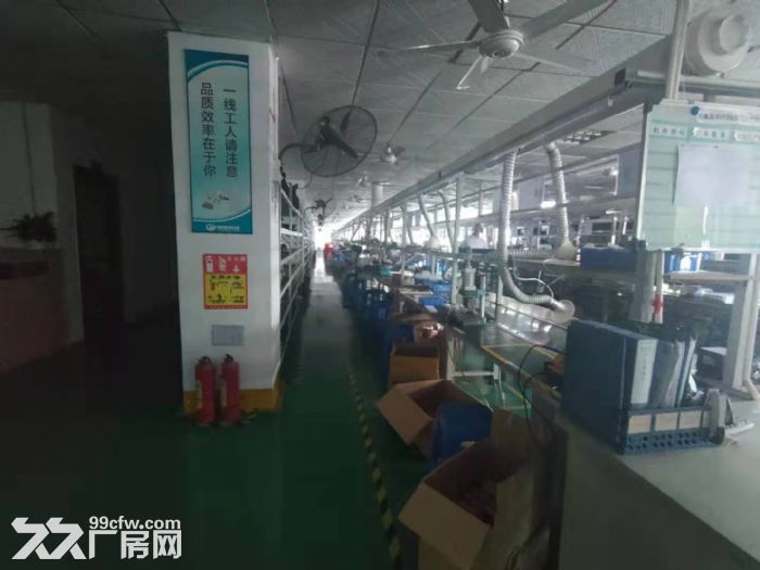 精装修 凤岗五联近平湖 电子组装厂房出租3900平 可分租-图4