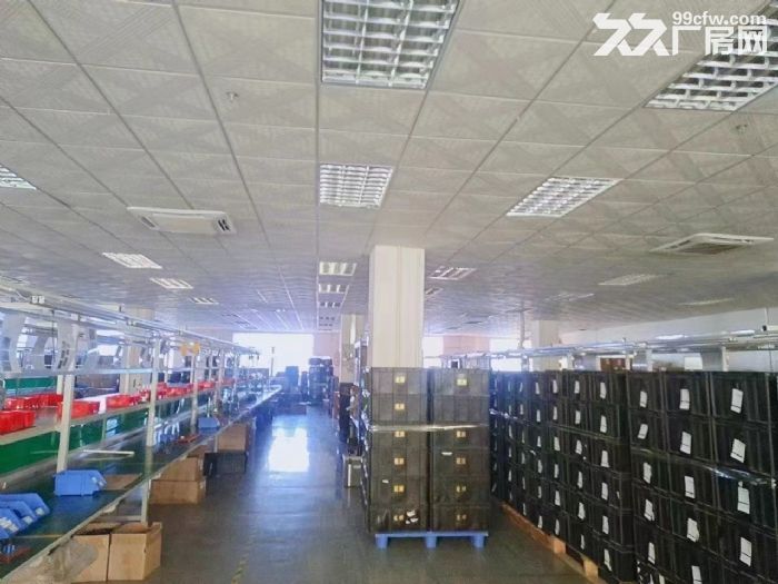 塘厦大坪楼上精装修厂房出租3300平，园区空地大，好招工-图2